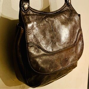 Frye Brown Leather crossbody saddle Women's Bag